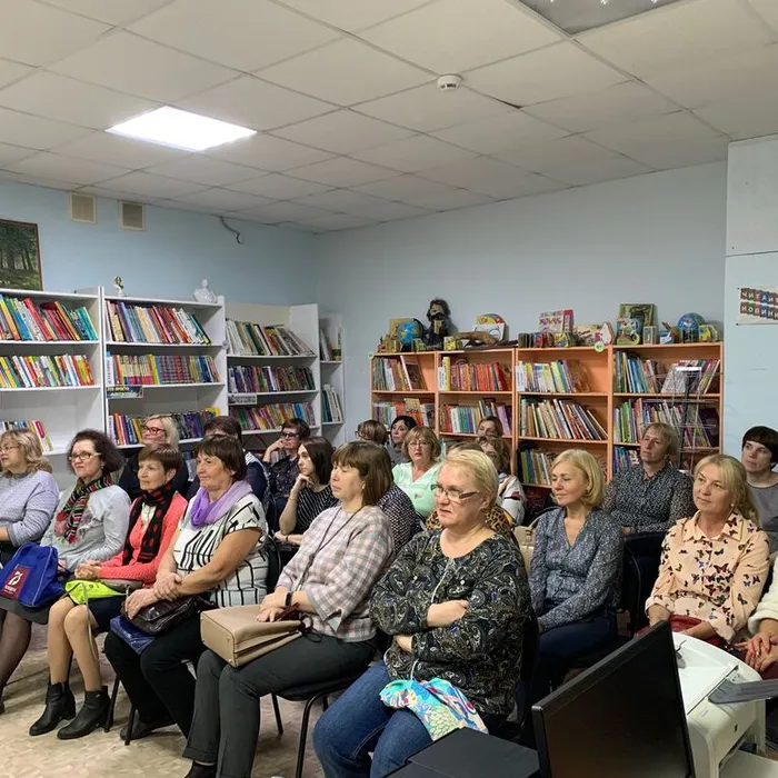 Педагоги в гостях у поэта